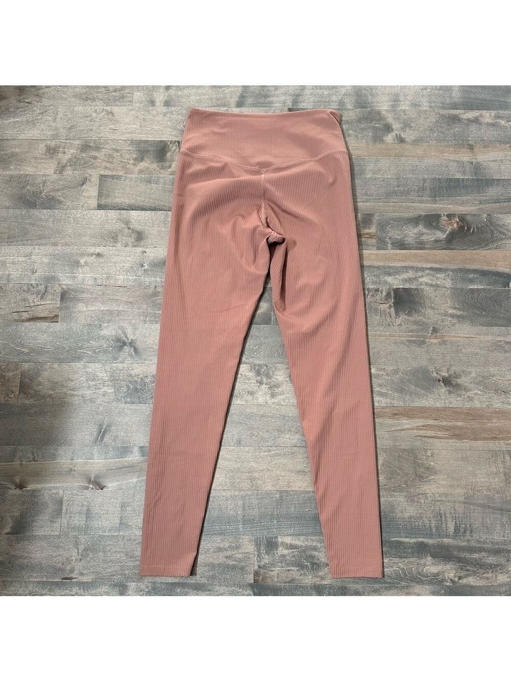 Girlfriend Collective Ribbed High Rise Leggings - Picture 4 of 5